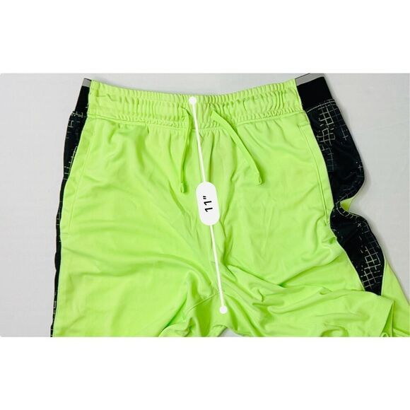 Russell Boys Sports Athletic Dri-Power 360 Green Gray Shorts Sz XL(14-16) NWOT - Picture 8 of 11